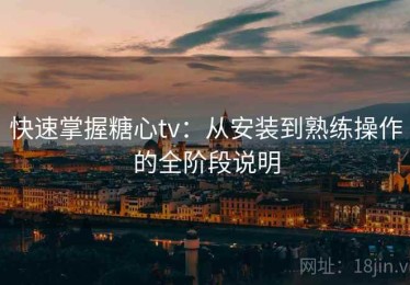 快速掌握糖心tv：从安装到熟练操作的全阶段说明