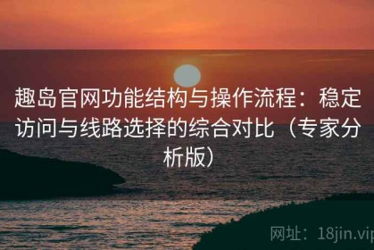 趣岛官网功能结构与操作流程：稳定访问与线路选择的综合对比（专家分析版）
