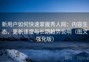 新用户如何快速掌握秀人网：内容生态、更新速度与长期趋势说明（图文强化版）