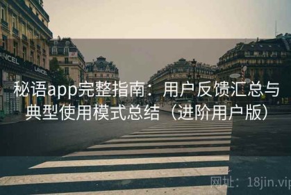 秘语app完整指南：用户反馈汇总与典型使用模式总结（进阶用户版）
