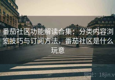番茄社区功能解读合集：分类内容浏览技巧与订阅方法，番茄社区是什么玩意
