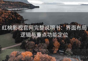 红桃影视官网完整说明书：界面布局逻辑与重点功能定位