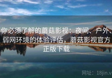 你必须了解的蘑菇影视：夜间、户外、弱网环境的体验评估，蘑菇影视官方正版下载