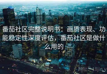 番茄社区完整说明书：画质表现、功能稳定性深度评估，番茄社区是做什么用的