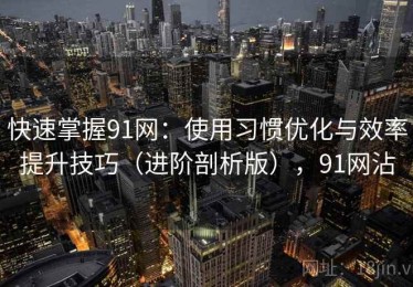 快速掌握91网：使用习惯优化与效率提升技巧（进阶剖析版），91网沾