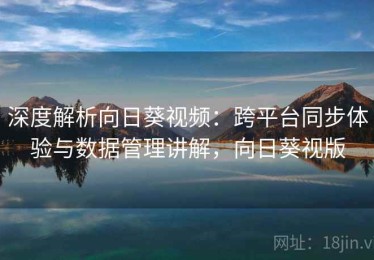 深度解析向日葵视频：跨平台同步体验与数据管理讲解，向日葵视版