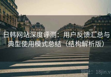 日韩网站深度评测：用户反馈汇总与典型使用模式总结（结构解析版）