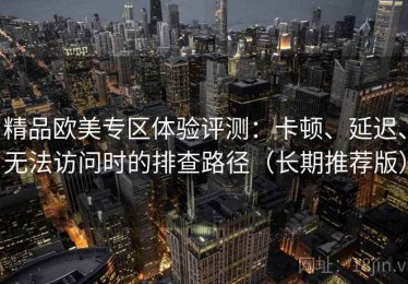精品欧美专区体验评测：卡顿、延迟、无法访问时的排查路径（长期推荐版）