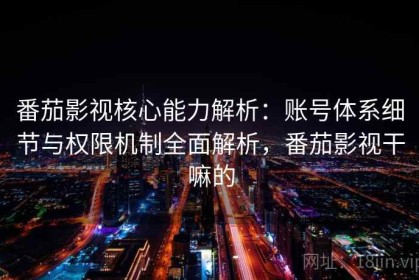 番茄影视核心能力解析：账号体系细节与权限机制全面解析，番茄影视干嘛的
