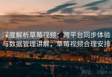 深度解析草莓视频：跨平台同步体验与数据管理讲解，草莓视频合理安排