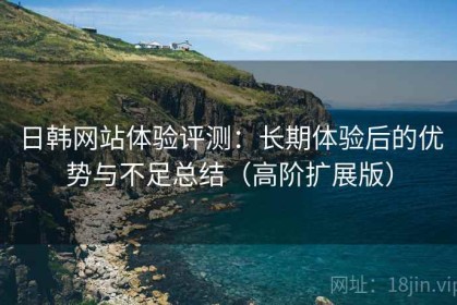 日韩网站体验评测：长期体验后的优势与不足总结（高阶扩展版）