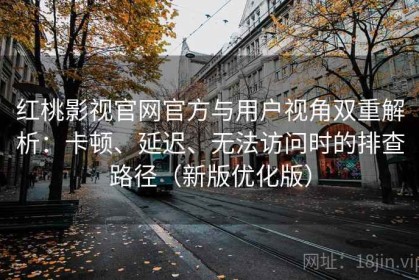 红桃影视官网官方与用户视角双重解析：卡顿、延迟、无法访问时的排查路径（新版优化版）