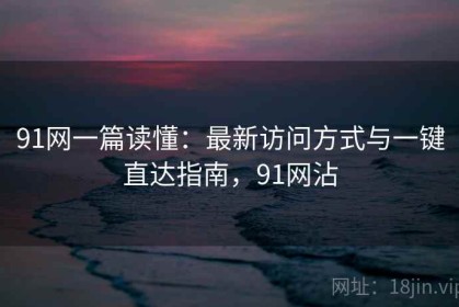 91网一篇读懂：最新访问方式与一键直达指南，91网沾