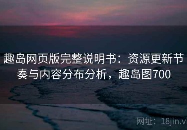 趣岛网页版完整说明书：资源更新节奏与内容分布分析，趣岛图700