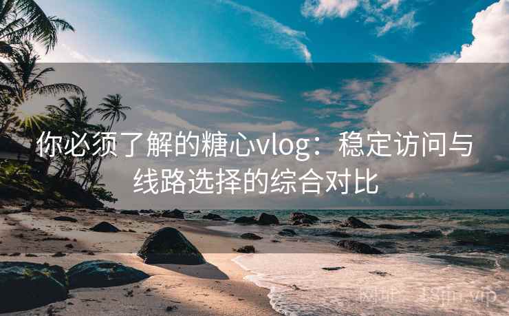 你必须了解的糖心vlog:稳定访问与线路选择的综合对比 你必须了解的糖心vlog:稳定访问与线路选择的综合对比