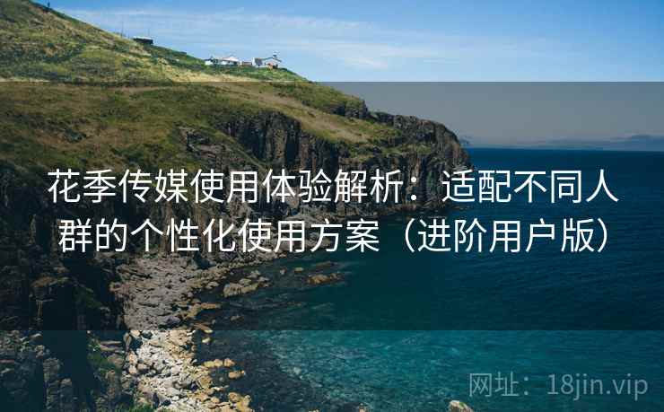 花季传媒使用体验解析：适配不同人群的个性化使用方案（进阶用户版）