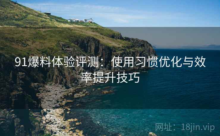 91爆料体验评测：使用习惯优化与效率提升技巧